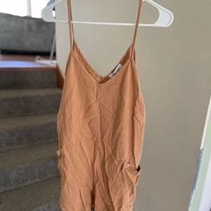 Carly Jean Los Angeles Linen Blend Romper